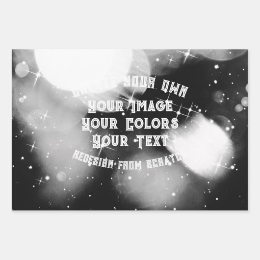 Erstellen Sie Ihre eigenen benutzerdefinierten Geschenkpapier Set (Vorderseite)