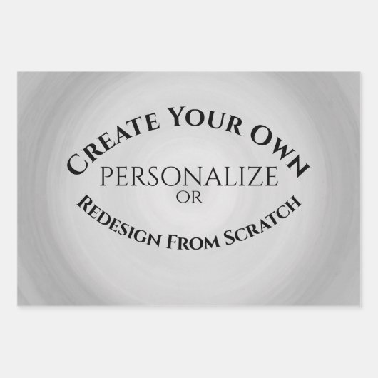 Erstellen Sie Ihre eigenen benutzerdefinierten Geschenkpapier Set (Vorderseite)