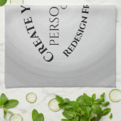 Erstellen Sie Ihre eigenen benutzerdefinierten Geschirrtuch (Gefaltet)