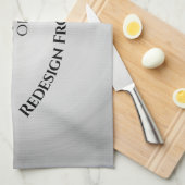 Erstellen Sie Ihre eigenen benutzerdefinierten Geschirrtuch (Viertel Falte)