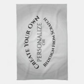 Erstellen Sie Ihre eigenen benutzerdefinierten Geschirrtuch (Vertikal)