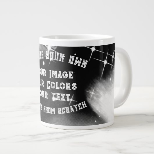 Erstellen Sie Ihre eigenen benutzerdefinierten Jumbo-Tasse (Vorderseite Rechts)