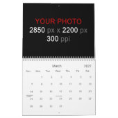 Erstellen Sie Ihre eigenen benutzerdefinierten Kalender (Mär 2027)