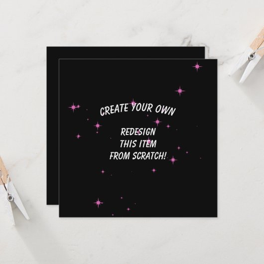 Erstellen Sie Ihre eigenen benutzerdefinierten Karte (Vorderseite/Rückseite Beispiel)