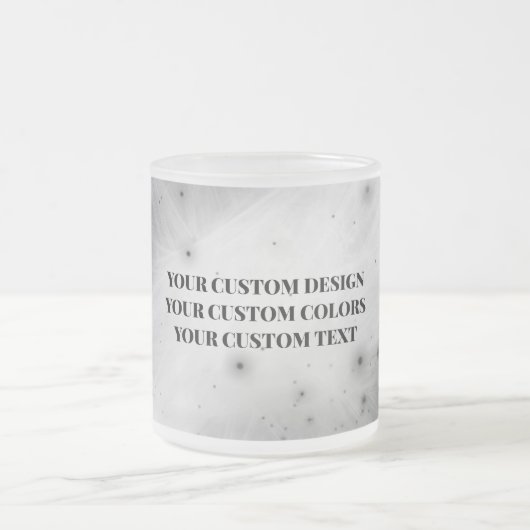 Erstellen Sie Ihre eigenen benutzerdefinierten Mattglastasse (Mittel)