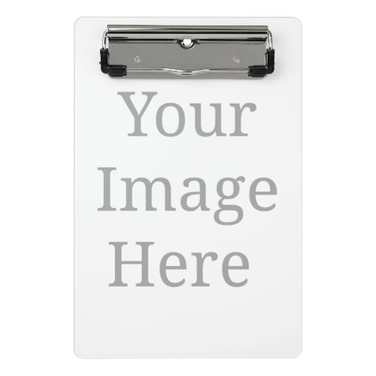 Erstellen Sie Ihre eigenen benutzerdefinierten Mini Klemmbrett (Vorderseite)