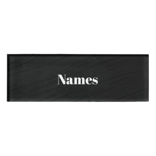 Erstellen Sie Ihre eigenen benutzerdefinierten Namenschild