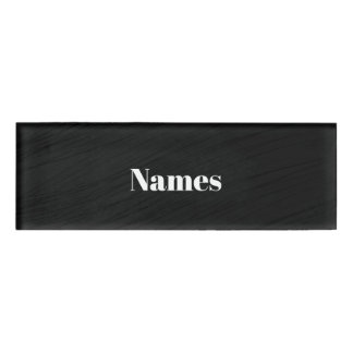 Erstellen Sie Ihre eigenen benutzerdefinierten Namenschild