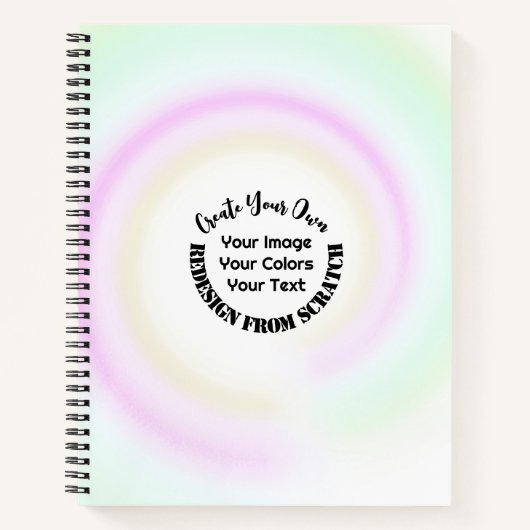 Erstellen Sie Ihre eigenen benutzerdefinierten Notizblock (Vorderseite)