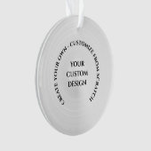 Erstellen Sie Ihre eigenen benutzerdefinierten Ornament (Vorderseite)