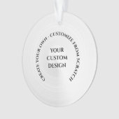 Erstellen Sie Ihre eigenen benutzerdefinierten Ornament (Vorderseite)