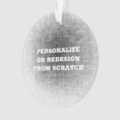 Erstellen Sie Ihre eigenen benutzerdefinierten Ornament (Vorderseite)