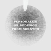 Erstellen Sie Ihre eigenen benutzerdefinierten Ornament (Vorderseite)