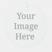 Erstellen Sie Ihre eigenen benutzerdefinierten Ornament Aus Metall (Vorderseite)