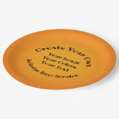 Erstellen Sie Ihre eigenen benutzerdefinierten Pappteller (Schrägansicht)