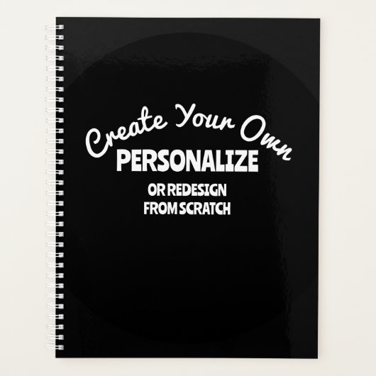 Erstellen Sie Ihre eigenen benutzerdefinierten Planer (Vorderseite)