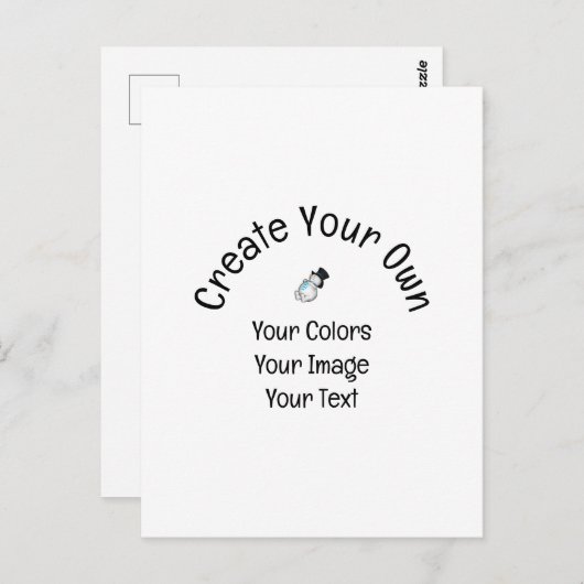 Erstellen Sie Ihre eigenen benutzerdefinierten Postkarte (Vorne/Hinten)