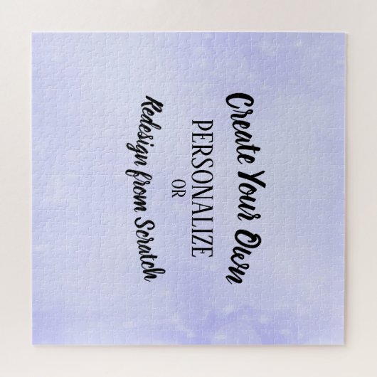 Erstellen Sie Ihre eigenen benutzerdefinierten Puzzle (Horizontal)