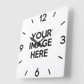 Erstellen Sie Ihre eigenen benutzerdefinierten Quadratische Wanduhr (Winkel)