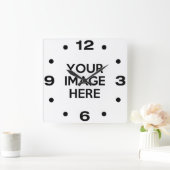 Erstellen Sie Ihre eigenen benutzerdefinierten Quadratische Wanduhr (Zuhause)