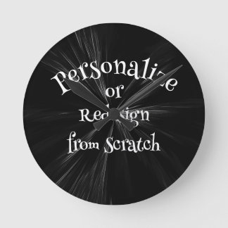 Erstellen Sie Ihre eigenen benutzerdefinierten Runde Wanduhr