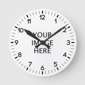 Erstellen Sie Ihre eigenen benutzerdefinierten Runde Wanduhr