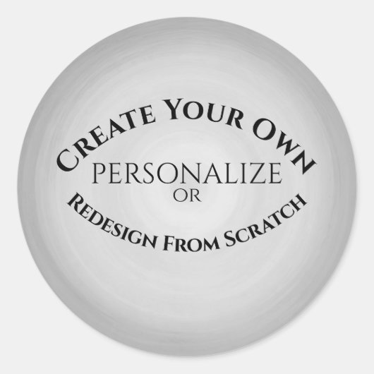 Erstellen Sie Ihre eigenen benutzerdefinierten Runder Aufkleber (Vorderseite)