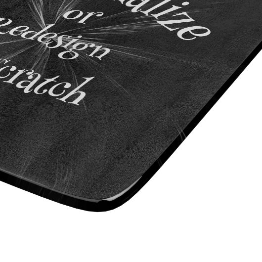 Erstellen Sie Ihre eigenen benutzerdefinierten Schneidebrett (Ecke)
