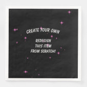 Erstellen Sie Ihre eigenen benutzerdefinierten Serviette (Vorderseite)