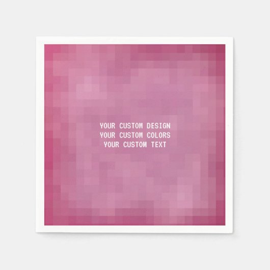 Erstellen Sie Ihre eigenen benutzerdefinierten Serviette (Vorderseite)