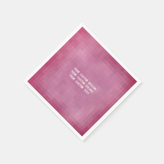 Erstellen Sie Ihre eigenen benutzerdefinierten Serviette (Ecke)