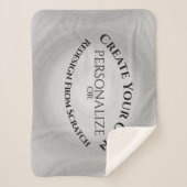 Erstellen Sie Ihre eigenen benutzerdefinierten Sherpadecke (Vorderseite)