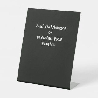 Erstellen Sie Ihre eigenen benutzerdefinierten Sockelschild