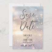 Erstellen Sie Ihre eigenen benutzerdefinierten Sun Save The Date (Vorderseite)