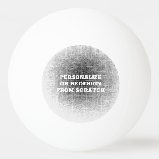Erstellen Sie Ihre eigenen benutzerdefinierten Tischtennisball (Vorderseite)