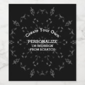 Erstellen Sie Ihre eigenen benutzerdefinierten Weinetikett (Einzelnes Label)