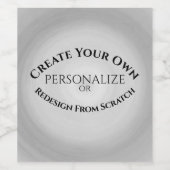 Erstellen Sie Ihre eigenen benutzerdefinierten Weinetikett (Einzelnes Label)