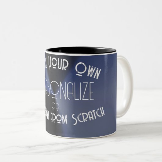 Erstellen Sie Ihre eigenen benutzerdefinierten Zweifarbige Tasse (VorderseiteRechts)