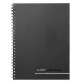 Erstellen Sie Ihre eigenen Beruflichen, modernen u Notizblock (Vorderseite)