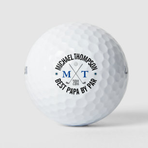 Erstellen Sie Ihre eigenen besten Papa-Monogramm-G Golfball