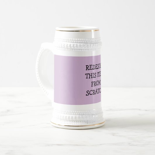 Erstellen Sie Ihre eigenen Bierglas (Vorderseite Links)