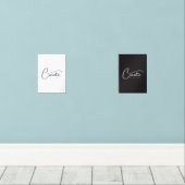 Erstellen Sie Ihre eigenen Bilderwand Sets (Holzboden)