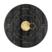 Erstellen Sie Ihre eigenen Black & Gold Celestis P Schneidebrett (Vorderseite)