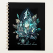 Erstellen Sie Ihre eigenen blauen Kristalle Planer (Vorderseite)