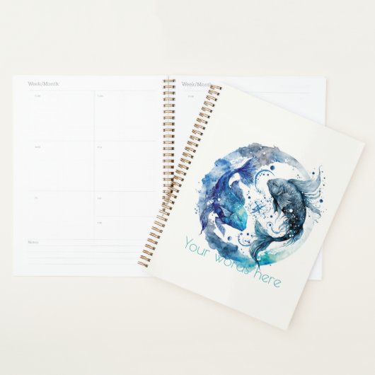 Erstellen Sie Ihre eigenen blauen und Aquamarinen Planer (Anzeige)