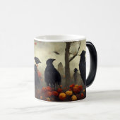 Erstellen Sie Ihre eigenen blorgotischen Krähen Verwandlungstasse (VorderseiteRechts)