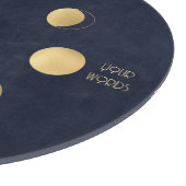 Erstellen Sie Ihre eigenen Blue & Gold Celestial M Schneidebrett (Ecke)