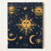 Erstellen Sie Ihre eigenen Blue Gold Celestis Moon Planer (Rückseite)