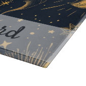 Erstellen Sie Ihre eigenen Blue Gold Celestis Moon Schneidebrett (Ecke)