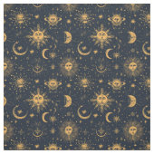 Erstellen Sie Ihre eigenen Blue Gold Celestis Moon Stoff (Muster)